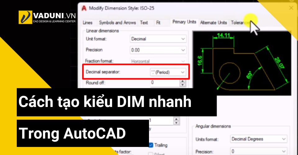 cach-tao-kieu-dim-nhanh-trong-autocad